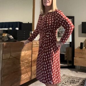 FAUX WRAP DRESS